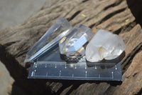 Polised Mixed Selection of Quartz Crystals x 35 from Madagascar