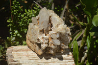 Natural Quartz Cluster x 1 From Madagascar