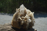 Natural Quartz Cluster x 1 From Madagascar