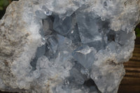 Natural Celestite Geode Specimens x 1 From Sakoany, Madagascar