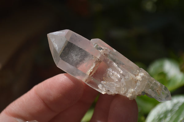 Natural Clear Quartz Crystals x 35 From Mpika, Zambia