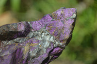 Natural Metallic Purpurite Cobbed Specimens x 6 From Erongo, Namibia