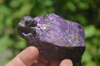 Natural Metallic Purpurite Cobbed Specimens x 6 From Erongo, Namibia