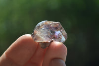 Natural Smokey Window Amethyst Crystals x 0.5 Kg Lot From Chiredzi, Zimbabwe