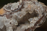 Natural Limonite Quartz Clusters x 5 From Solwezi, Zambia