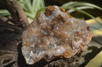 Natural Limonite Quartz Clusters x 5 From Solwezi, Zambia