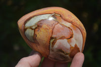 Polished On One Side Polychrome Jasper x 4 From Mahajanga, Madagascar