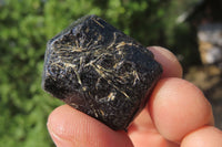 Natural Alluvial Schorl Black Tourmaline Crystals x 1.9 Kg Lot From Zimbabwe