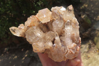 Natural Cascading Smokey Citrine Quartz Cluster x 1 From Luena, Congo