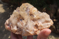 Natural Cascading Smokey Citrine Quartz Cluster x 1 From Luena, Congo