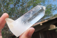 Polished Clear Quartz Crystals x 12 From Madagascar