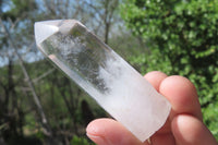 Polished Clear Quartz Crystals x 12 From Madagascar