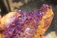 Natural Amethystos Amethyst Plates x 6 From Kwaggafontein, South Africa