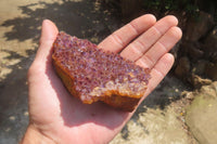 Natural Amethystos Amethyst Plates x 6 From Kwaggafontein, South Africa