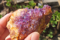 Natural Amethystos Amethyst Plates x 6 From Kwaggafontein, South Africa