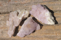 Natural Amethyst Spirit Quartz Specimens x 35 From Boekenhouthoek, South Africa