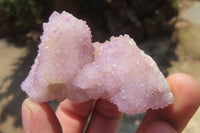 Natural Amethyst Spirit Quartz Specimens x 35 From Boekenhouthoek, South Africa