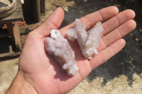 Natural Amethyst Spirit Quartz Specimens x 35 From Boekenhouthoek, South Africa