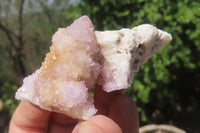 Natural Amethyst Spirit Quartz Specimens x 35 From Boekenhouthoek, South Africa