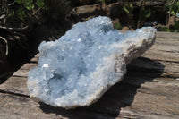 Natural Celestite Plate Specimen x 1 From Sakoany, Madagascar