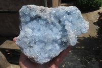 Natural Celestite Plate Specimen x 1 From Sakoany, Madagascar