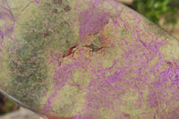 Polished Stichtite Standing Free Forms x 3 From Barberton, South Africa