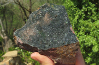 Natural Libethenite Crystals On Dolomite Matrix Specimens x 2 From Shituru, Congo