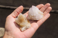 Natural Limonite Spirit Quartz Clusters x 13 From Boekenhouthoek, South Africa