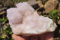 Natural Amethyst Spirit Quartz Clusters x 4 From Boekenhouthoek, South Africa