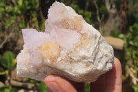 Natural Amethyst Spirit Quartz Clusters x 4 From Boekenhouthoek, South Africa