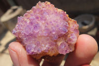 Natural Amethystos Amethyst Specimens x 35 From Kwaggafontein, South Africa