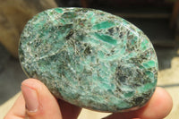 Polished Emerald Chamesite In Matrix Free Forms x 6 From Mutoko, Zimbabwe