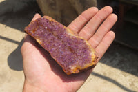 Natural Amethystos Amethyst Plates x 6 From Kwaggafontein, South Africa