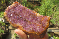 Natural Amethystos Amethyst Plates x 6 From Kwaggafontein, South Africa