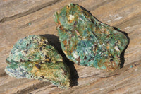 Natural Kyanite In Fuchsite Matrix Specimens x 12 From Zimbabwe