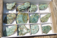 Natural Kyanite In Fuchsite Matrix Specimens x 12 From Zimbabwe