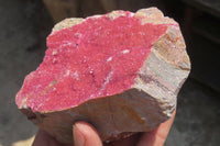 Natural Salrose Cobaltion Dolomite Specimens x 3 From Kakanda, Congo