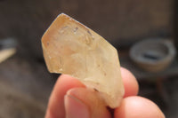 Natural Citrine Crystals x 35 From Luena, Congo