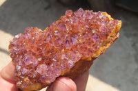 Natural Amethystos Amethyst Specimens x 7 From Kwaggafontein, South Africa