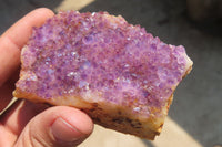 Natural Amethystos Amethyst Specimens x 7 From Kwaggafontein, South Africa