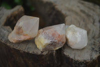 Natural Pineapple Candle Quartz Crystals x 63 From Antsirabe, Madagascar