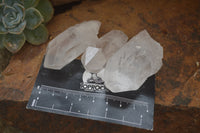 Natural Clear Quartz Crystals x 35 From Zambia