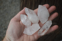 Natural Clear Quartz Crystals x 35 From Zambia