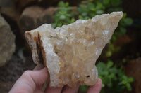 Natural Limonite Quartz Clusters x 5 From Solwezi, Zambia