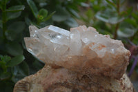 Natural Quartz Clusters x 3 From Madagascar