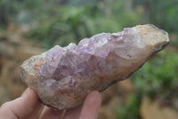 Natural Zululand Amethyst Plates x 3 from Jozini, South Africa