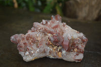 Natural Red Hematoid Quartz Clusters x 6 From Karoi, Zimbabwe