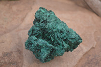 Natural Silky Malachite Specimens x 6 From Kasompe, Congo