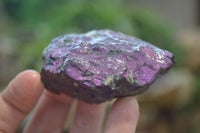 Natural Metallic Purpurite Cobbed Specimens x 6 From Erongo, Namibia