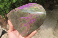 Polished Stichtite Standing Free Form x 1 From Barberton, South Africa